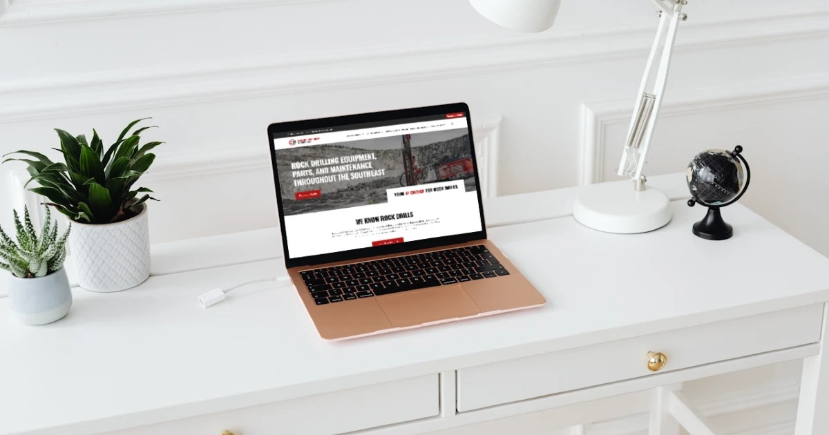 Country Boy Supply responsive website design for B2B.